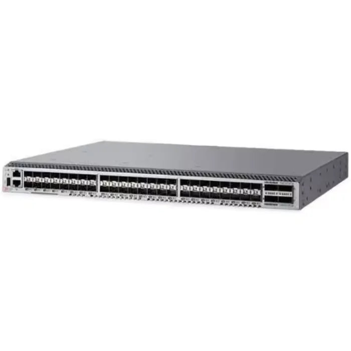 Brocade BR-G610-8-16G-0 G610 24 port switch, 8 port activation, including 8 Brocade 16Gb/s shortwave multi-mode modules, port side exhaust