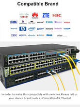 Load image into Gallery viewer, 1Pair 2.5G SC SFP Module Gigabit DDM BIDI 2.5G fiber tranceiver sfp module Compatible with Mikrotik Cisco Switch CE,FCC,RoHS
