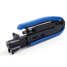 Load image into Gallery viewer, ZoeRax Coax Cable Crimper Tool Kit with Wire Stripper,20PCS F Connectors–Coax Compression Tool for RG6,RG59,RG11
