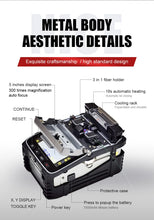Load image into Gallery viewer, Signal Fire Ai-9 Ai-10A Ai-6C Fiber Fusion Splicer Cable Splicing Machine Fibre Optic Tools Optical Equipment for Fiber Optics
