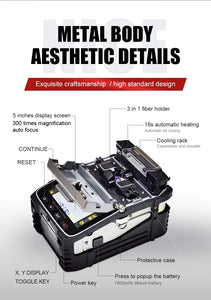 Signal Fire Ai-9 Ai-10A Ai-6C Fiber Fusion Splicer Cable Splicing Machine Fibre Optic Tools Optical Equipment for Fiber Optics