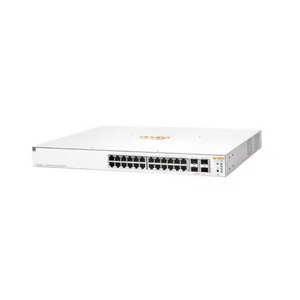HPE Aruba Instant On 1930 24Port Gigabit PoE Managed Switch with 4*SFP+ ports JL684A 24G class 4 PoE 370W 95.23mbps, 128Gbps switching