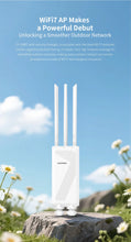 Load image into Gallery viewer, COMFAST BE3600 WiFi7 Outdoor AP Router 2.4G/5.8G Dual Dand Long Range signal Extender Amplifier WiFi Repeater
