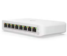 Load image into Gallery viewer, UBIQUITI USW-Lite-8-POE 8Port 10/100/1000Mbps Ports Gigabit POE switch wireless Access Point monitoring power supply

