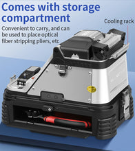 Load image into Gallery viewer, Signal Fire Brand AI-20 Optical Fiber Fusion Splicer Electric Cleaver Welder Machine 6 Motors Core Alignment 7800 mAh battery AI-20A

