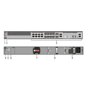 Huawei S5700 Series Switches CloudEngine S5735-L48T4X-A1 with 48*10/100/1000BASE-T ports, 4*10GE SFP+ ports, Enterprise-level Switch
