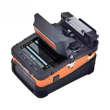 Load image into Gallery viewer, AI-6C FTTH Fiber Optic Fusion Splicer Multi-language Automatic Fusion Splicer 6 Motors 5s Heating Fusion Fiber Splicing Machine
