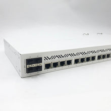Load image into Gallery viewer, Mikrotik CCR2116-12G-4S+ Router 16-core ARM CPU based CCR 36- core CCR, 6x faster BGP performance. Includes an M.2 PCIe slot
