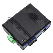 Load image into Gallery viewer, UOTEK 1 Port 10/100/1000M Industrial Network Fiber Optic Transceiver FTTD Adopt Optoelectronic Integrated Modules IP40 UT-2601GC
