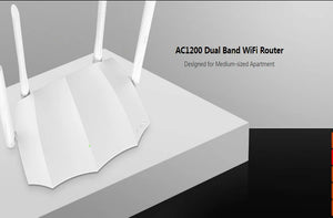 Tenda AC5 Dual Band 5G Home Router Wireless WiFi High-speed 1200M Signal Coverage Wifi Extender English Access Point