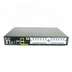 Cisco ISR4351/K9 (3GE,3NIM,2SM,4G FLASH,4G DRAM,IP Base) 200Mbps-400Mbps system throughput, 3WAN/LAN port 3SFP ports, multi-Core CPU