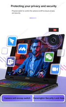 Load image into Gallery viewer, MSI Sword 16 HX Laptop 16 Inch 2.5K QHD 240Hz IPS Screen Notebook i7-14700HX 16GB 1TB SSD RTX4060 Gaming PC
