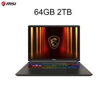 Load image into Gallery viewer, MSI Crosshair 17 HX AI Gaming Laptop 17 Inch QHD 2.5K 240Hz IPS Screen Intel Ultra 9-275HX 32GB 2T RTX5060 Netbook
