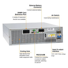 Load image into Gallery viewer, CW UPS 3kva 2400w Single Phase Online Network Ups for Data Center Rack Mounted Ups For Server Rack 410*438*88mm, 14.2kg
