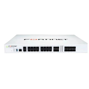 Fortinet Fortigate 400F Firewall FG-400F with 18*GE RJ45 ports (including 1*MGMT port, 1*HA port, 16*switch ports), 8*GE SFP slots