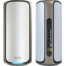 Load image into Gallery viewer, NETGEAR Orbit 970 High Performance Quad Band Mesh Mesh Network WiFi7 Wireless Router BE27000 MESH networking RBE972S
