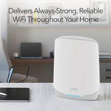 Load image into Gallery viewer, Orbi Tri-Band WiFi 6 Mesh Network System (RBK762S) – Router + 1 Satellite Extender, Security Features, 5.4 Gbps, up to 5,000 sq. ft
