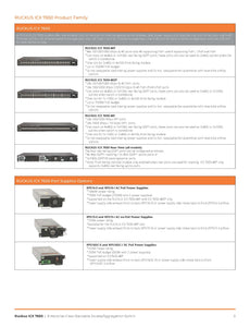 RUCKUS ICX 7650 Ethernet Switches High-End Enterprise-Class Stackable Access/Aggregation Switch With 100GbE, BGP, OSPF, VRRP