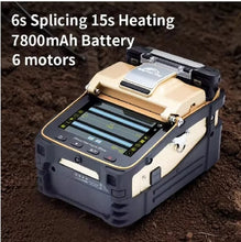 Load image into Gallery viewer, AI-9 AI-8C AI-6C AI-6A AI-30A AI-20A Signal Fire Multi-language Optical Fiber Fusion Splicer FTTH Fiber Splicing Machine
