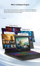 Load image into Gallery viewer, MSI Sword 16 HX Laptop 16 Inch 2.5K QHD 240Hz IPS Screen Notebook i7-14700HX 16GB 1TB SSD RTX4060 Gaming PC
