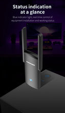 Load image into Gallery viewer, COMFAST Drive Free Gigabit Adapter 2.4G 5G Dual Band Network Card Support WPA3 MU-MIMO Wireless Dongle for Win 7/8/10/11
