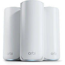 Load image into Gallery viewer, Orbi 770 Series Tri-Band WiFi 7 Mesh Network System (RBE773) - Router + 2 Satellite Extenders, Security Features, Up to 11Gbps
