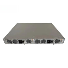 Load image into Gallery viewer, Brocade G720 series 64 port switch, 56 port activation, including 56 Brocade 64Gb/s shortwave multi-mode modules, port side intake
