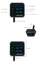 Load image into Gallery viewer, Temperature and Humidity Sensor rs485 rj45 ethernet web server IoT humidity data logger PoE server room network data center
