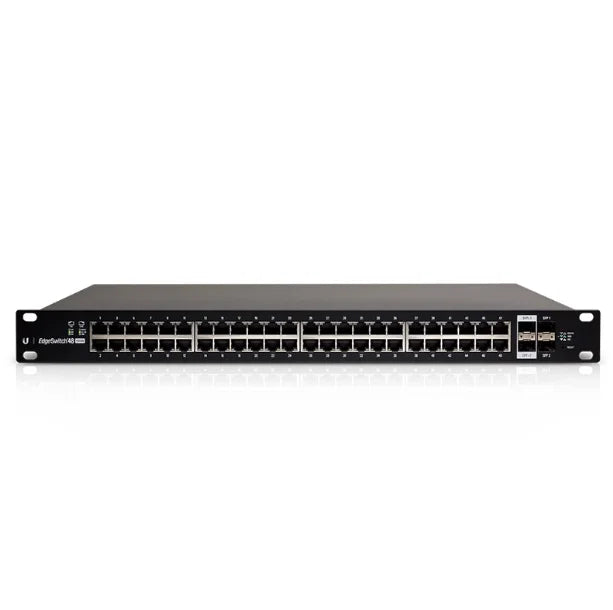 Ubiquiti UISP EdgeSwitch 48Port PoE 500W 2SFP 2SFP+ ES-48-500W UBNT enterprise-class PoE switch 48Port Gigabit network switch