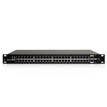 Load image into Gallery viewer, Ubiquiti UISP EdgeSwitch 48Port PoE 500W 2SFP 2SFP+ ES-48-500W UBNT enterprise-class PoE switch 48Port Gigabit network switch
