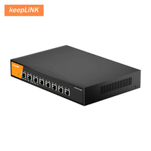 Load image into Gallery viewer, KeepLiNK KP-9000-8XT 8-Port 10Gbps Unmanaged Switch - Ultimate Speed and Reliability for High-Performance Networks
