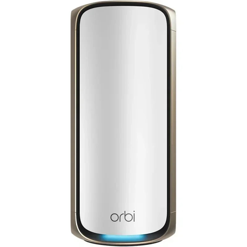 Orbi 970 Series Quad-Band WiFi 7 Mesh Router (RBE971S), Covers Up to 3,300 sq. ft., 27Gbps, 200 Devices, 10Gig Internet Ports