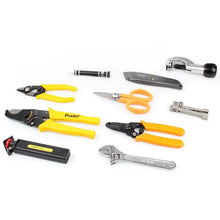 Load image into Gallery viewer, Hand Tool Parts Fiber Optical MT-8408 Multi-functional Construction Cleaning Kit Optical Cable Welding Matching Fiber Optic Tool Kit
