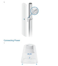 Load image into Gallery viewer, Ubiquiti LAP-120 Gigabit 5G built-in 16dBi 120 degrees wireless Access Point coverage wireless Bridge Ubiquiti, indoor/outdoor WiFi AP
