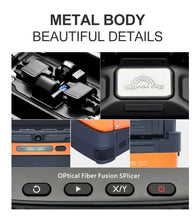 Load image into Gallery viewer, AI-5 AI-6A+ Signal Fire Automatic SM&amp;MM  FTTH Fiber Optic Splicing Machine Optical Fiber Fusion Splicer CE,FCC,RoHS
