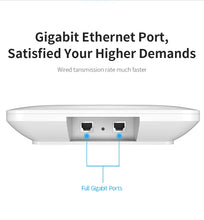 Load image into Gallery viewer, COMFAST CF-E393AX 2200Mbps Wireless Ceiling AP 3*Qualcomm Gigabit LAN&amp;WAN port Chipset Original WiFi Access point Router Hotspot
