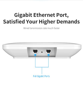 COMFAST CF-E393AX 2200Mbps Wireless Ceiling AP 3*Qualcomm Gigabit LAN&WAN port Chipset Original WiFi Access point Router Hotspot