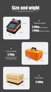 Signal Fire Ai-9 Ai-10A Ai-6C Fiber Fusion Splicer Cable Splicing Machine Fibre Optic Tools Optical Equipment for Fiber Optics