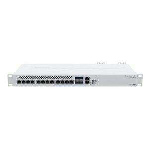 Mikrotik CRS312-4C+8XG-RM Cloud Router Switch 1U 10G with 1*10/100 Ethernet Port, 8*5G/10G Ethernet Ports, 4*Combo 10G Ethernet/ SFP