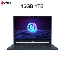 Load image into Gallery viewer, MSI Stealth 14 AI Studio Gaming Laptop 14&quot; 2.5K QHD 240Hz OLED Screen Netbook Intel Ultra9-185H 32G 1T RTX4060
