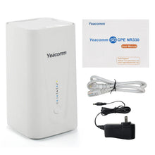 Load image into Gallery viewer, Yeacomm NR330 5G Modem Router AX3600 4G/5G Cellular Router With Sim Card Slot 4G 1200 Mbps, 5G Speed 4.67Gbps, 1.25Gbps(Upload)
