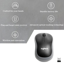 Load image into Gallery viewer, Logitech M185 Wireless Mouse 1000DPI Mice with USB Receiver 3 Buttons Silent Gaming Optical Navigation Mice for PC/Laptop Gamer
