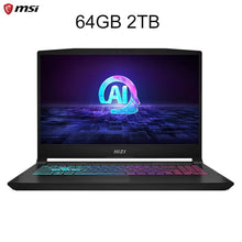 Load image into Gallery viewer, MSI Katana A15 AI Laptop 15.6 Inch 2.5K QHD 165Hz IPS Screen AMD Ryzen R7-8845HS 32GB 1TB RTX4060 Gaming PC
