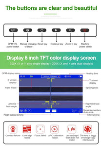 FTTH Splicing Equipment Signal Fire AI-10A AI-7C AI-9 Optical Fiber Fusion Splicer Optic Fiber Cable Automatic Welding Machine
