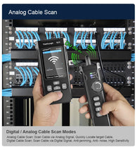 Load image into Gallery viewer, NOYAFA NF-8506 Network Cable Tester Support PING test/IP scan/network port speed Multifunction Cable Tracker finding tool
