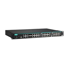 Load image into Gallery viewer, MOXA 4*4G Port Gigabit Modular Managed Ethernet switch, 8*10/100BaseT(X) ports 4*10/100/1000BaseT(X) or 100/1000BaseSFP combo, 2*PoE
