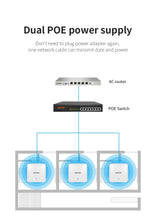 Load image into Gallery viewer, COMFAST CF-E393AX 2200Mbps Wireless Ceiling AP 3*Qualcomm Gigabit LAN&amp;WAN port Chipset Original WiFi Access point Router Hotspot
