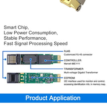 Load image into Gallery viewer, 10Gb SFP to RJ45 Transceiver Module SFP-10G-T 10GBase-TX RJ45 Copper 30m Cisco/Mikrotik/Netgear/TP-Link Fiber Optical Switch
