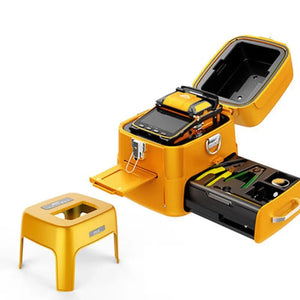 AI-9 Signal Fire Multi-language Optical Fiber Fusion Splicer FTTH Fiber Splicing Machine With Optical Power Meter VFL Function