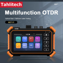 Load image into Gallery viewer, OTDR Tester RJ45 TDR Test Optical Fiber Network Cable Testing OTDR Auto tester event map OPM VFL TDR Cable Tester
